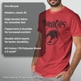 thumbnail image 6 of Men's ThunderCats Circle Logo  Graphic Tee Red Heather Small, 6 of 11