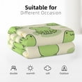 thumbnail image 2 of Cute Frog Throw Blanket Frog Gifts for Men Women Soft Cozy Fleece Flannel for Sofa Bed Couch Home Decor All Season for Adults Teen 50x40 Inch, 2 of 6