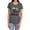 Charcoal, variant on Batman Classic Tv to The Batmobile Women's T Shirt, Royal, Medium