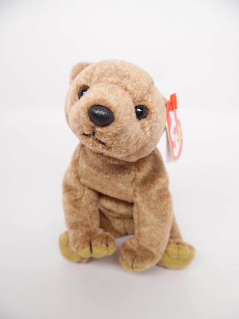 TY Beanie Babies - SET OF 9 ANIMAL BEARS (Almond, China, Cinders