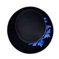 thumbnail image 4 of HNMKIU Western Floral Cowboy Hat for Elegant Stage Performance and Party Events Black,One Size, 4 of 4