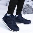 thumbnail image 5 of Men Fur Lined Outdoor Waterproof Work Shoes Hiking Winter Snow Boots Walking US, 5 of 6