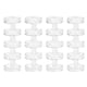 thumbnail image 5 of Suministros De Oficina, Capacidad Para 60 Hojas Anillos De Encuadernación De Papel Diseño Segmentado Uso Fácil Espesor De Encuadernación De 11 Mm Escritura Libre Para EOTVIA Blanco transparente, 5 of 8