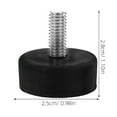 thumbnail image 2 of OATIPHO Adjustable Leveling Feet Furniture Feet Multi Rubber 4pcs, 2 of 6