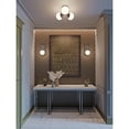 thumbnail image 5 of Afx METC15L30D1SN Metropolitan 16" Wide Led Semi-Flush Ceiling Fixture - Nickel, 5 of 5