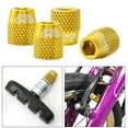 thumbnail image 5 of 4 Pieces M6 Bike Shoes Nuts, Great Accessories for Repairing Maintaining Components - Golden, 5 of 6