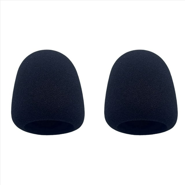 2X para PodMic Filtro Antipop Pod Mic Parabrisas Reductor de Ruido Protector una Prueba de Viento Cubierta de MicróFono Esponja Parabrisas