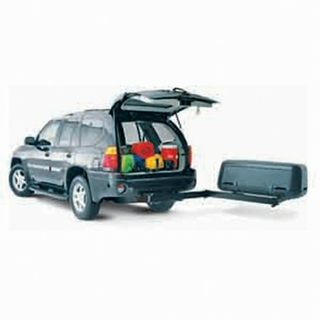 ROLA Adventure System Cargo Tray and Lockable Cargo Storage Pod with Swing-Away, Black