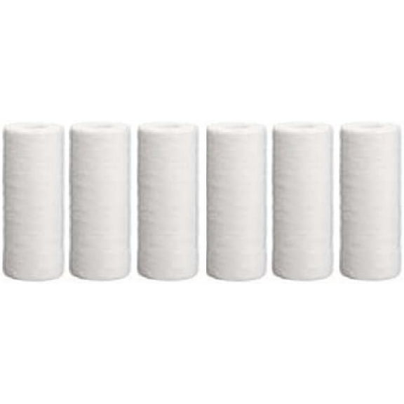 Hydronix SDC-45-1005 Sediment Polypropylene Water Filter Cartridge 6 Pack