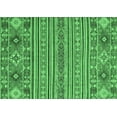 thumbnail image 1 of Ahgly Company Indoor Rectangle Abstract Emerald Green Modern Area Rugs, 7' x 9', 1 of 4