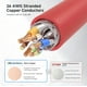 thumbnail image 5 of Cable Ethernet Matters Cat 6A, 150 pies, rojo, 5 of 8