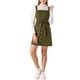 thumbnail image 1 of Vestido de mezclilla A-Line con tirantes ajustables para mujer INSPIRE CHIC XL color verde ejército primavera verano, 1 of 7
