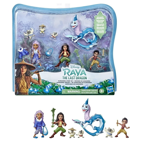 Disney's Raya and the Last Dragon Kumandra Story Set, Includes Accessories