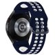 thumbnail image 3 of Adecuado para Samsung Galaxy Watch4 / Galaxy Watch4 Classic Smart Warch Pulsera de moda exquisita Pulsera de gel de sílice Correa deportiva de dos tonos, 3 of 4