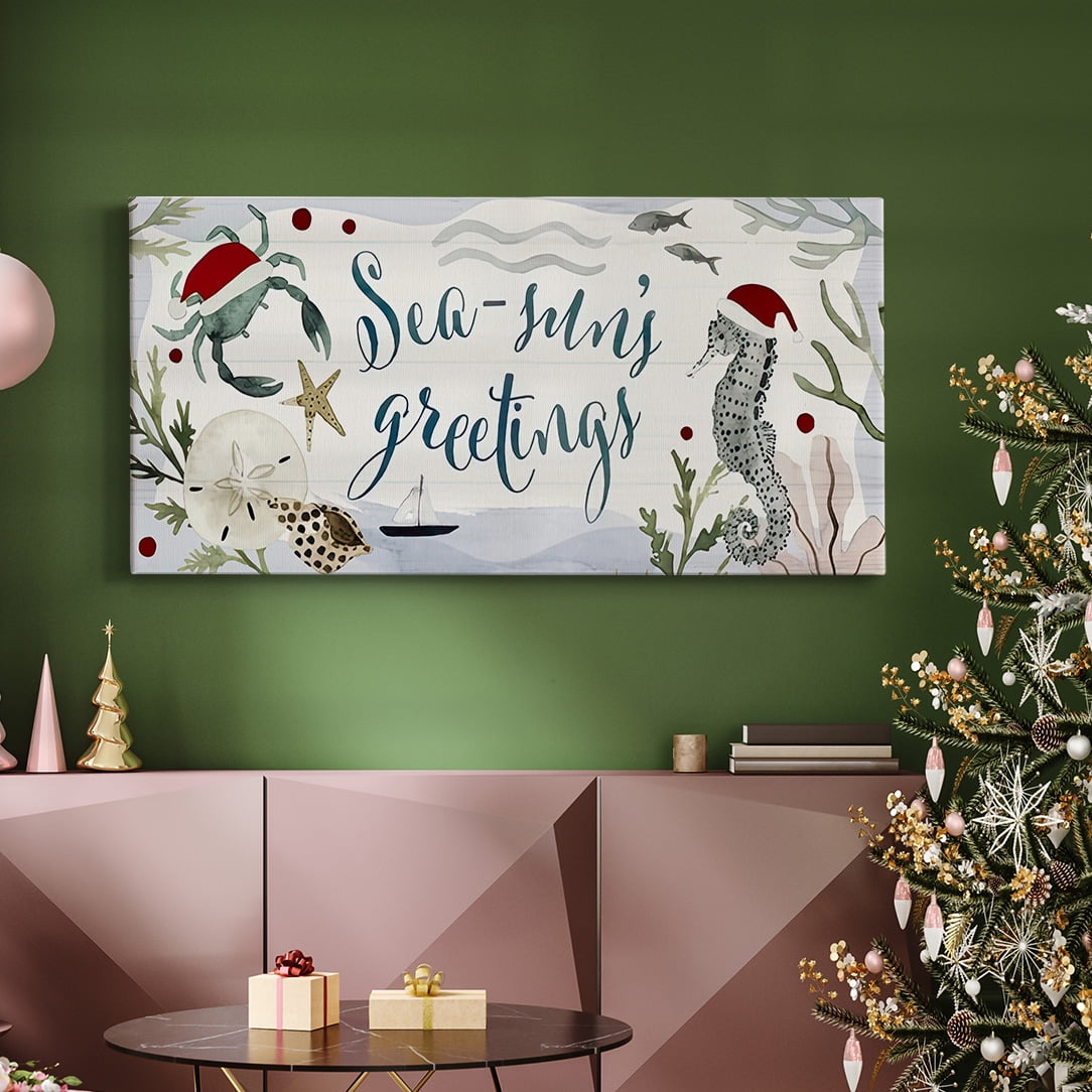 Sun-kissed Christmas Collection D- Gallery Wrapped Canvas