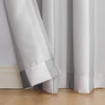 thumbnail image 3 of Sun Zero 53085 Valencia UV Protectant Rideau d'Extérieur Intérieur, 54" x 84", Gris, 3 of 5