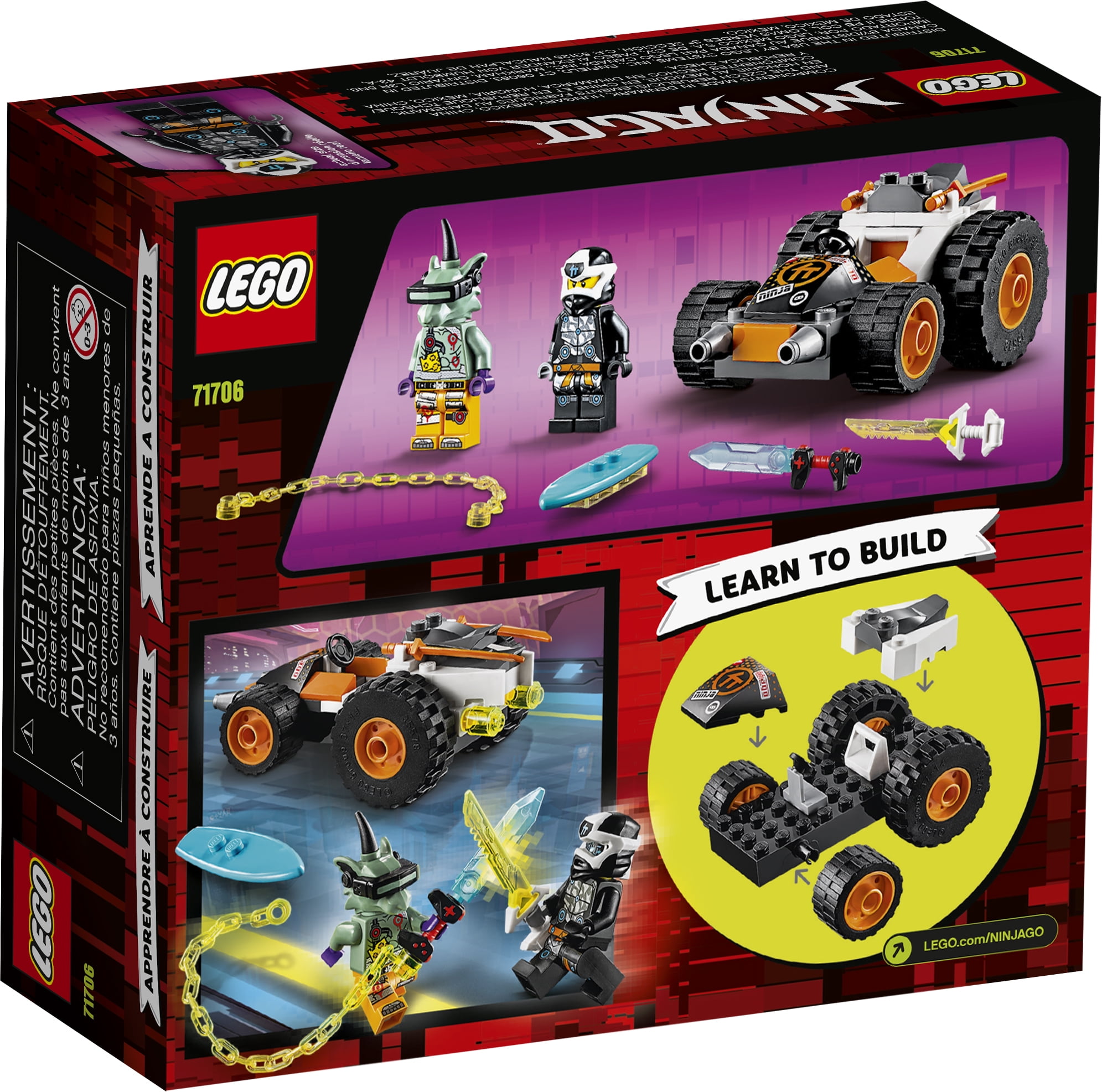 LEGO Cole/'s Speeder Car Ninjago for sale online 71706