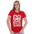 thumbnail image 4 of OH Ohio Pride Locals Go Nuts Funny Womens Fitted Plus Size Graphic Tee Brisco Brands 2X, 4 of 5