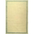 thumbnail image 2 of Transitional Rug - Nepalese 80/S/M -Cream/Seafoam Green-Color:Cream/Seafoam Green,Design:Transitional,Shape:Small Rectangle,Size:6'L x 4'W, 2 of 3