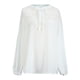 thumbnail image 4 of Moda mujer Casual manga larga cuello en V sólido encaje camisa mujer camisa Top Fridja ghj987+5430, 4 of 6