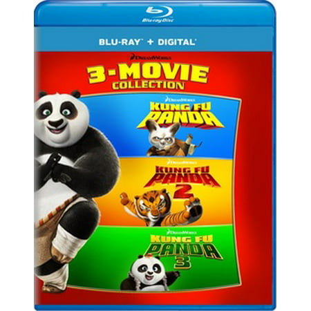 Kung Fu Panda 3-Movie Collection (Blu-ray) (Best Kung Fu Fight Scenes)