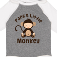 thumbnail image 4 of Inktastic Papas Little Monkey Boys Funny Boys or Girls Long Sleeve Baby Bodysuit, 4 of 5