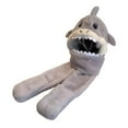 thumbnail image 1 of Gorro de peluche de invierno, bufanda, guantes, gorro de animal, bufanda, manoplas, conjunto, bufanda con capucha, gorro cálido Gris, 1 of 9