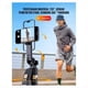 thumbnail image 3 of Selfie CL12P de 180 cm con Seguimiento Automático con IA, Soporte Cuádruple, Rotación de 360 Grados, Estabilizador de Trípode con Luz LED de Relleno., 3 of 5
