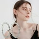 thumbnail image 5 of Cinco Pétalo Flor Volver Pendientes Colgantes Dulce Flor de Cristal Pendientes, 5 of 8