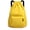 Yellow, variant on Sports Drawstring Backpack String Swimming Gym Bag Backpack with Shoes Compartment and Pocket for Men Women