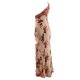 thumbnail image 3 of Gibobby Vestido de fiesta para mujer elegante Vestido largo con abertura alta y falda de hombro anticlinal revelador sexy(Rojo,CH), 3 of 5