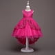 thumbnail image 1 of Vestido de princesa de diamantes para niñas de Europa y Estados Unidos, vestido de cola de encaje esponjoso, 1 of 6