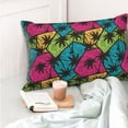 thumbnail image 5 of Kdxio Cotton Pillow Cases 16"x24" Pillowcases,Soft and Breathable Bedroom Pillow Cases-Hawaii Palms, 5 of 8