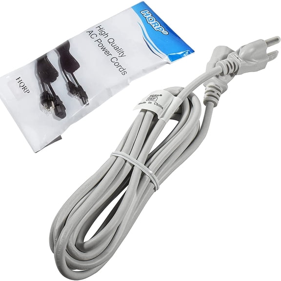 HQRP 10ft AC Power Cord fits Roland RD-700 RD-700SX JP-8000 JP-8080 Synthesizer Keyboard Mains Cable