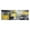Yellow Block2, variant on Abstract Marble Kitchen Rugs Pink Jade Texture Gold Stripes Ombre Watercolor Modern Ink Art Decor Kitchen Floor Mat Cushioned Memory Padded Heavy Duty Comfort Standing Runner Rug 17 X 47 Inches