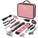 thumbnail image 1 of Juego de herramientas WORKPRO Pink de 100 piezas con bolsa de transporte, 1 of 8