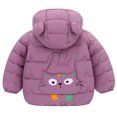 thumbnail image 3 of Hicidod Winter Coats for Baby Boys Girls Kids Toddler Light Puffer Down Jacket With Hoods Infants Outerwear Cute Printed Girls Jackets, 3 of 6