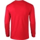 thumbnail image 2 of Gildan - Camiseta básica de manga larga para hombre- 22 colores diferentes (Rojo), 2 of 3