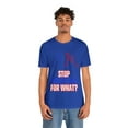 thumbnail image 3 of DJH Apparel | Stop WRESTLING For What? Unisex Sports Tshirt, 3 of 5