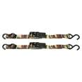 thumbnail image 2 of Cargoloc 8064279 1 in. x 8 ft. Camo Racheting Tie Down Strap, 500 lbs - Pack of 2, 2 of 2