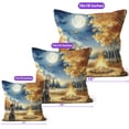 thumbnail image 4 of Hello Fall German Shorthaired Pointer Enjoys Warm Campfire Autumn Night Pillow Cushion Double Sided GSP Lover Dog Gift Throw Pillow - 01008, 4 of 4