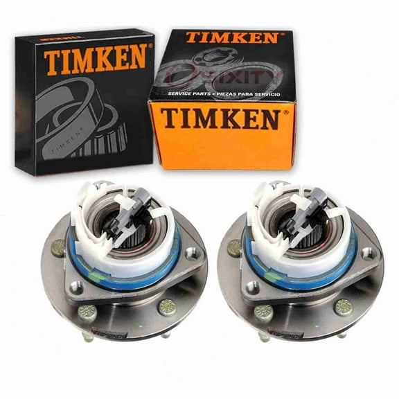 2 pc Timken 513179 Wheel Bearing Hub Assembly for 12413093 12429203 12429205 402.62002 513199 713179 713199 730-0055 88964168 BR930548K Driveline Axle Axles Hubs