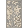 thumbnail image 2 of Safavieh Courtyard Crystal Floral Indoor/Outdoor Area Rug, Gray/Natural, 2'7" x 5', 2 of 8