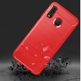 thumbnail image 5 of Samsung A20 case,Galaxy A20 Case,Galaxy A30 Case,MAIKEZI Soft TPU Slim Fashion Anti-Fingerprint Non-Slip Protective Phone Case Cover for Samsung Galaxy A20/A30 (Red Brushed TPU), 5 of 17