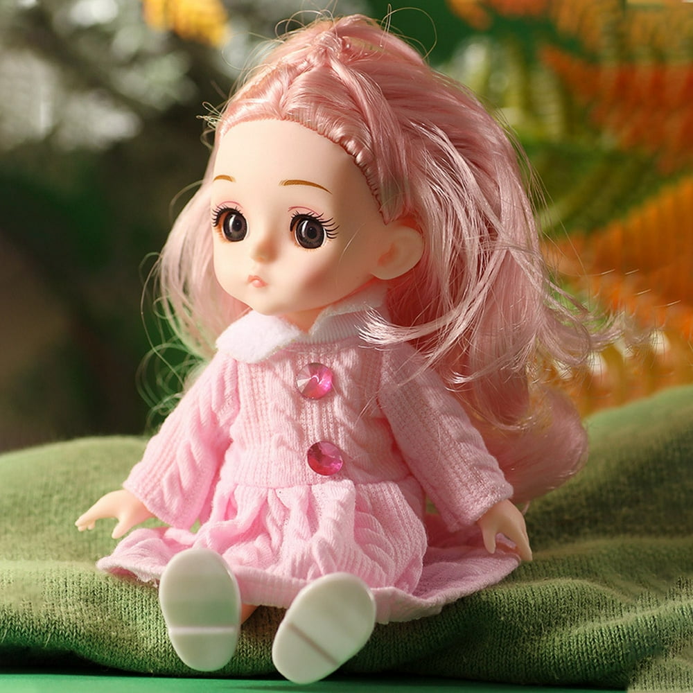 Girls Moveable Jointed Doll Toy Gift Baby Princess Long