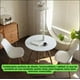 thumbnail image 2 of mesa eames redonda moderna para comedor blanca inmatmex, 2 of 5