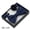Dark Blue, variant on Men Bow Tie Pocket Square Lapel Pin Wedding Party Groom Formal Set With Box