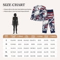 thumbnail image 4 of Fotbe Mallard Duck With American Flag Pattern Long Sleeve Pajama Set for Women,Sleepwear Set,2-piece Loungewear Set,Soft PJs Comfy Nightwear with Pockets -X-Large, 4 of 7