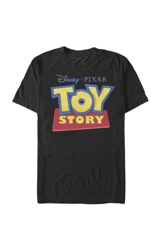 Men's Toy Story Classic Logo  Graphic Tee Black 5X Large