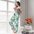 thumbnail image 5 of Pajama Pants Women, green lama alpacas cactus cute Sweatpants Soft Sleep Lounge Pants, Casual PJ Bottoms Pants with Pockets, 5 of 7